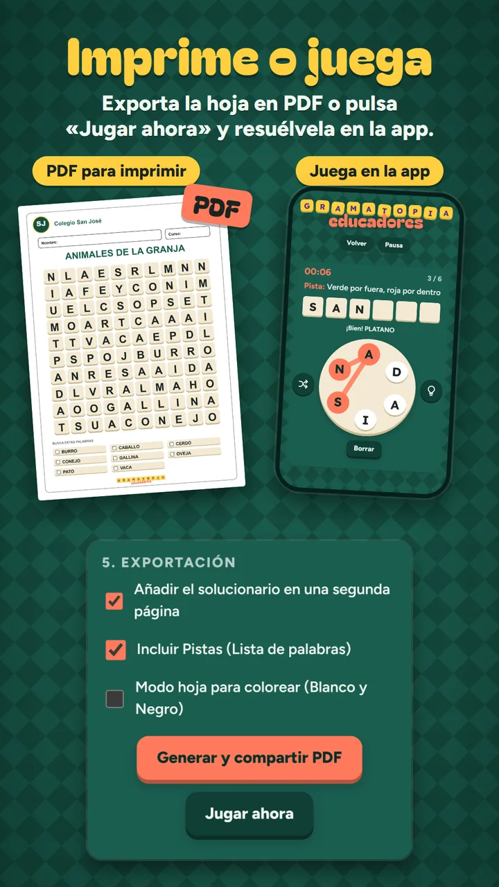 Captura 2 de Gramatopia para educadores