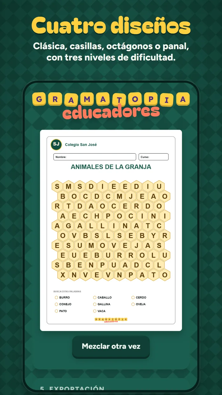 Captura 4 de Gramatopia para educadores
