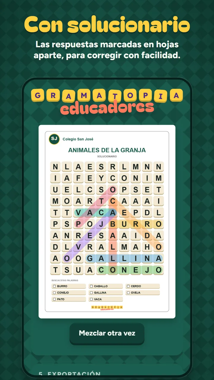Captura 7 de Gramatopia para educadores